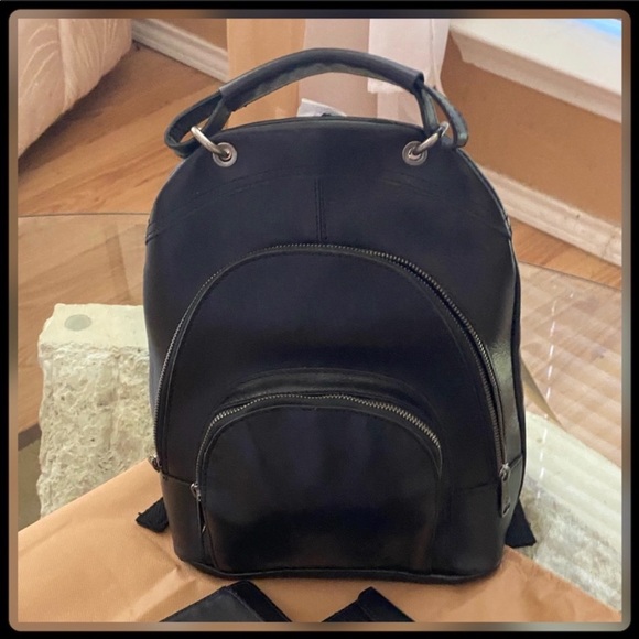 🆕🌟Patricia Nash Black Leather Backpack & Matching Wallet Combo🌟 - Picture 7 of 15